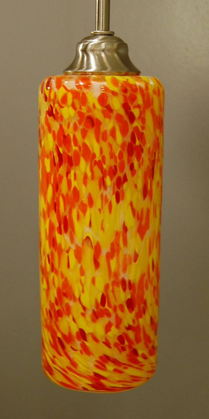 red yellow orange fixture