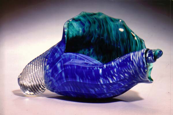 cobalt and blue conch